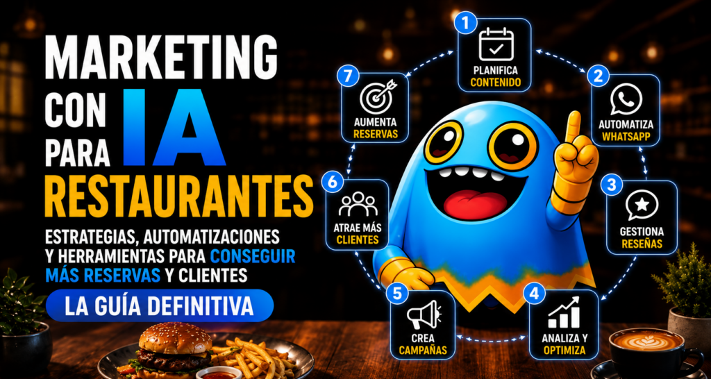 Marketing con IA para restaurantes: cómo atraer más clientes y conseguir más reservas en 2026