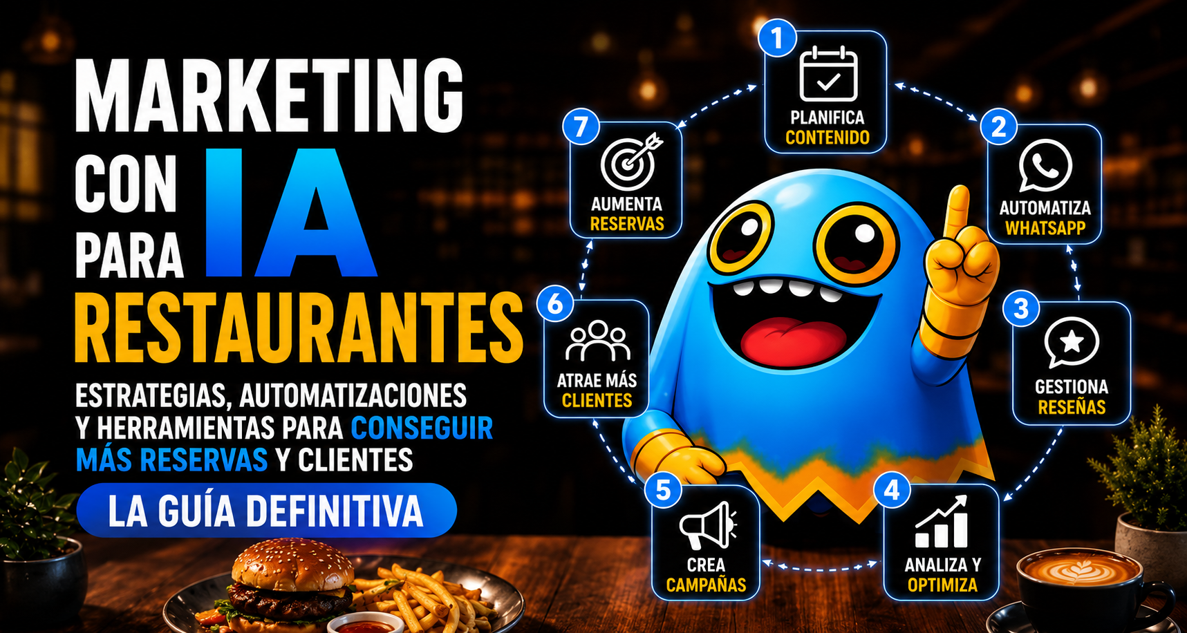 Marketing con IA para restaurantes: cómo atraer más clientes y conseguir más reservas en 2026