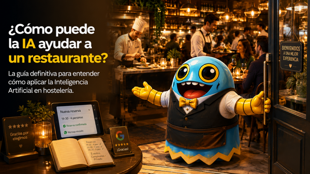 ¿Cómo puede la IA ayudar a un restaurante? Guía completa (2026)