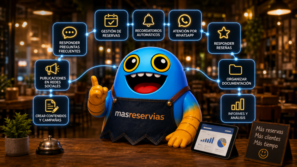 Automatizar tareas con IA en restaurantes