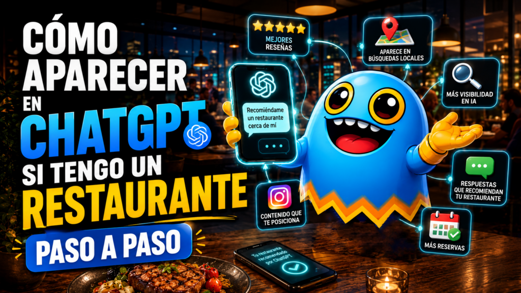 ¿Cómo aparecer en ChatGPT si tengo un restaurante?