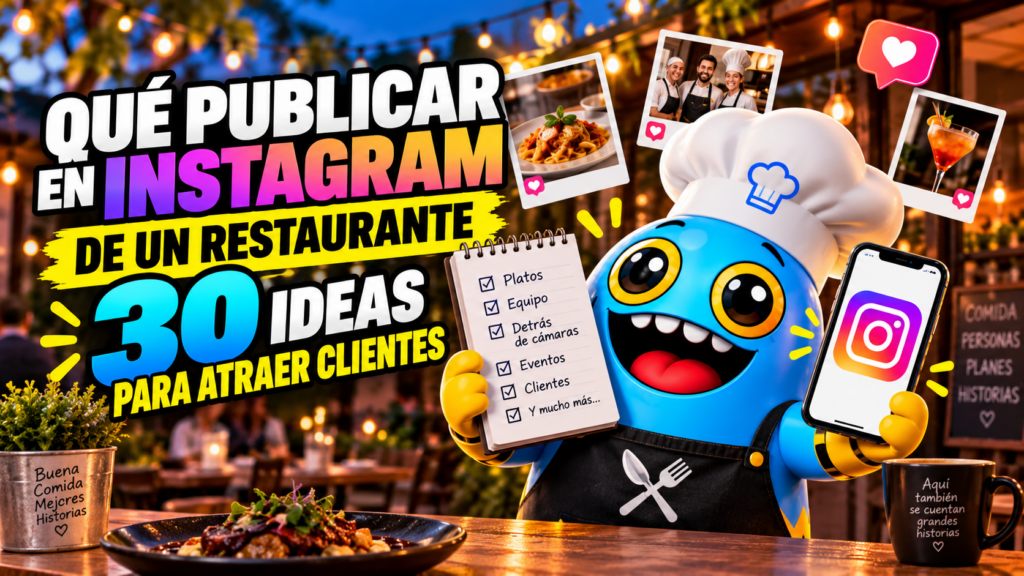 Qué publicar en Instagram de un restaurante: 30 ideas para atraer clientes