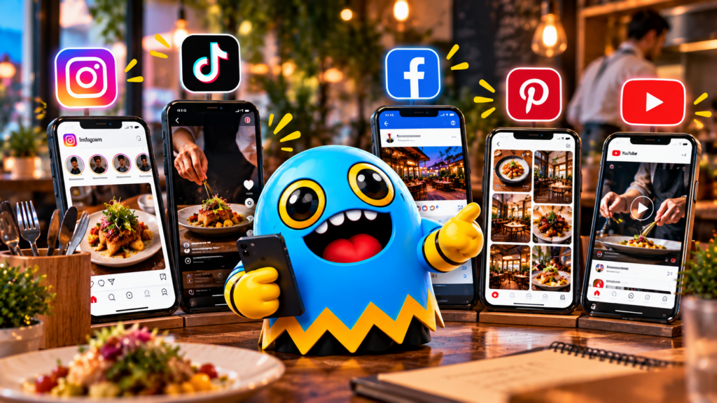Qué redes sociales debería utilizar un restaurante
