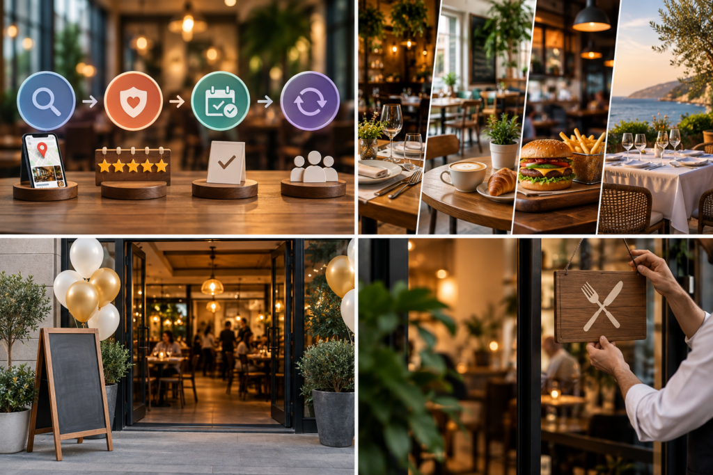 ¿Cómo atraer clientes a un restaurante nuevo?